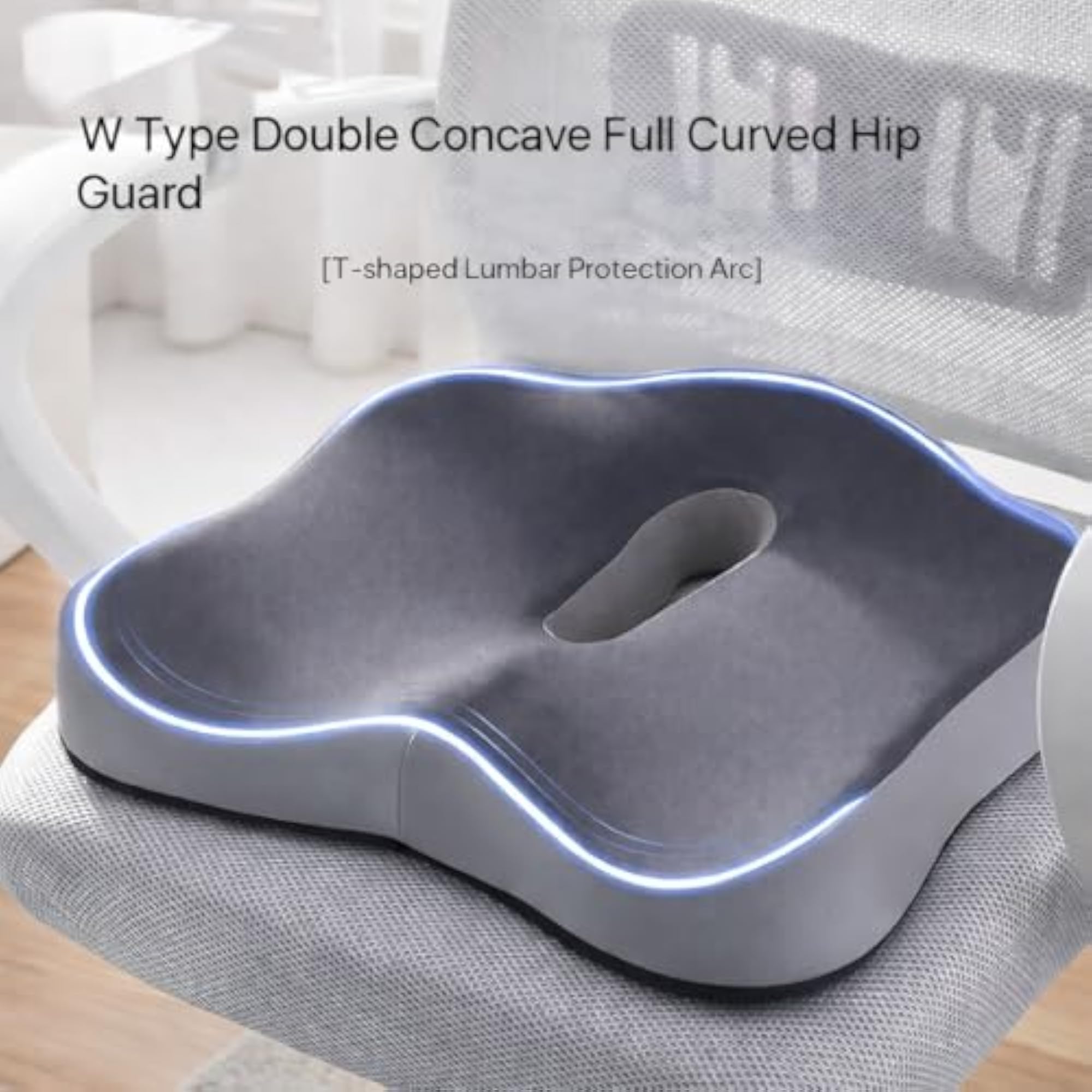 Memory Foam Seat Cushion for Tailbone Pain Relief